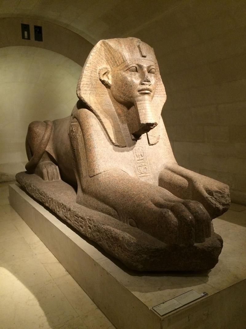 The Great Sphinx of Tanis, Louvre, Paris, France