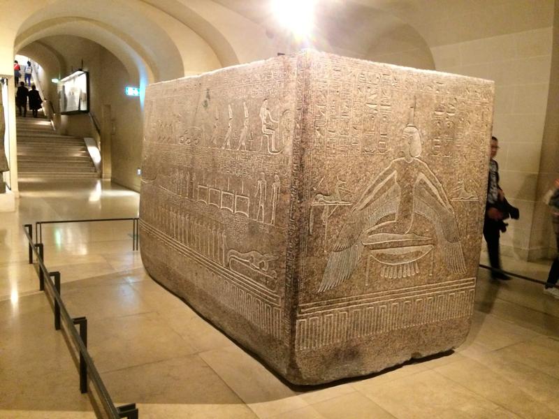 Sarcophagus box of Ramesses III, Louvre, Paris, France