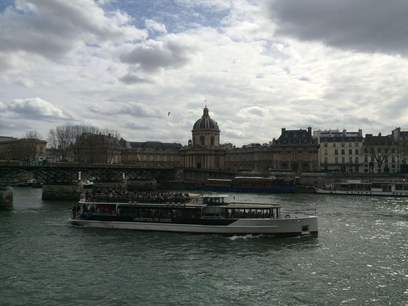 Street views, the river Seine, Paris, France