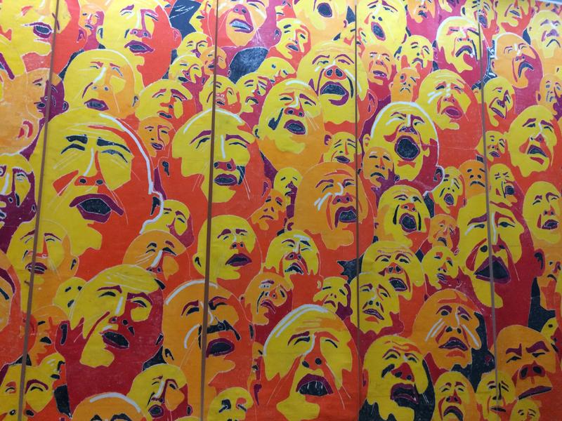 Faces of Mao, Centre Georges Pompidou, Paris, France