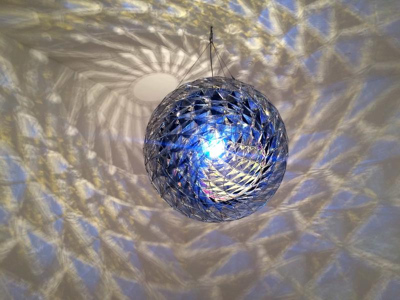 Olafur Eliasson's Cold Wind Sphere, Centre Georges Pompidou, Paris, France