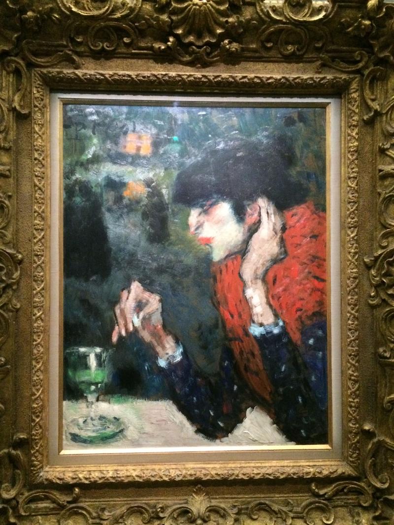 Pablo Picasso's La Buveuse d'absinthe, Musée d'Orsay, Paris, France