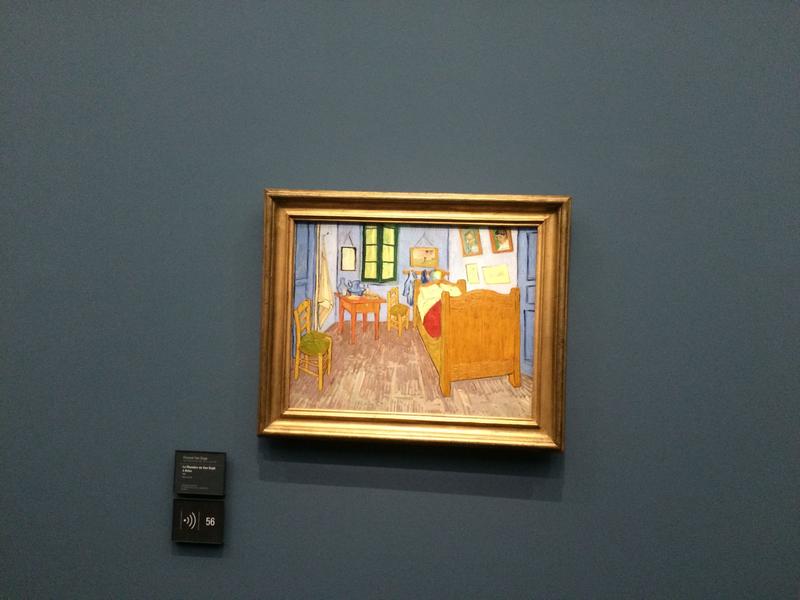 Vincent Van Gogh's La chambre de Van Gogh à arles , Musée d'Orsay, Paris, France