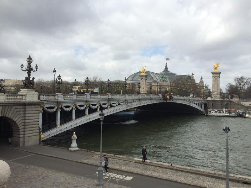 Street views, river Seine, Paris, France