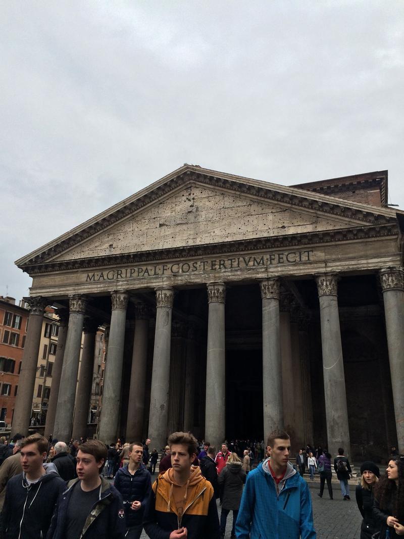 Pantheon exterior, Rome, Italy