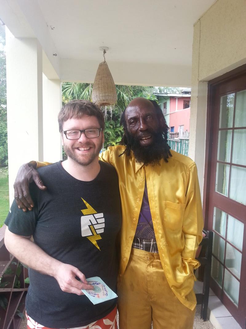 We were staying right next door to Jamaica's most famous actor, Carl Bradshaw. He's a kind man. Negril Escape, Negril, Jamaica