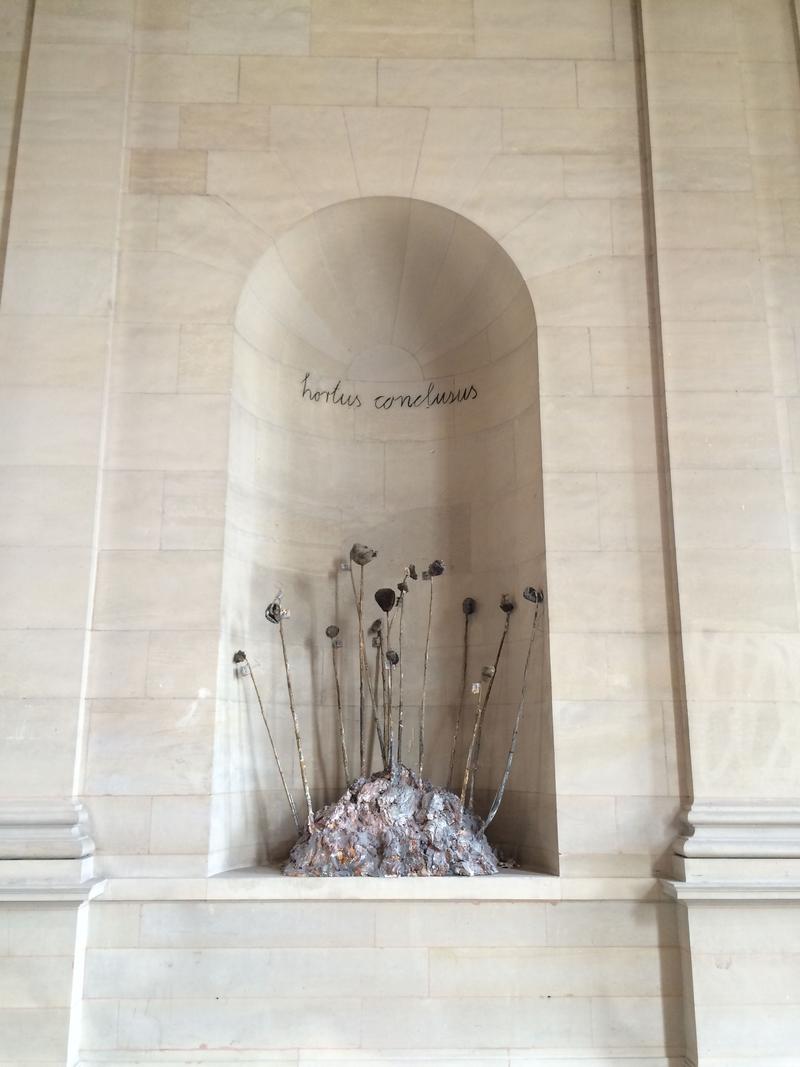 Anselm Kiefer, hortus conclusus, The Louvre, Paris, France