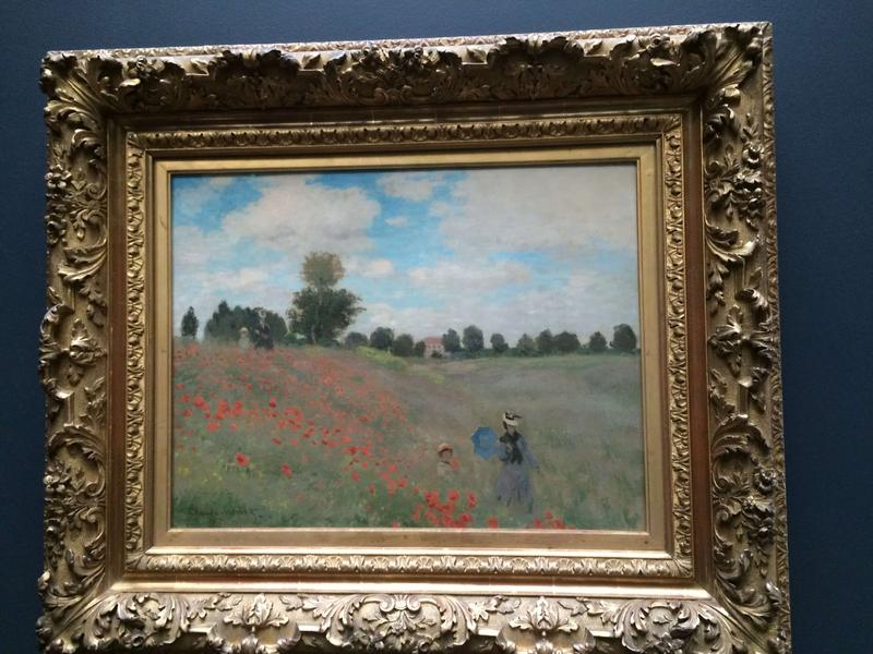 Claude Monet's Coquelicots, Musée d'Orsay, Paris, France