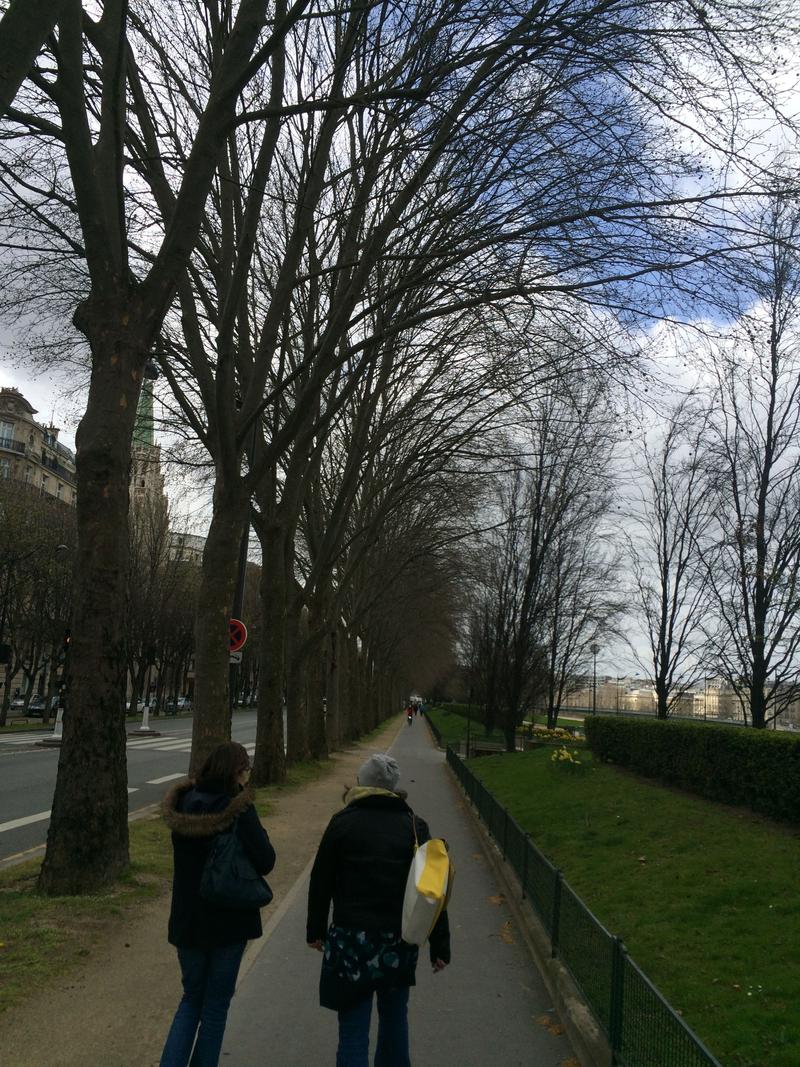 Street views, along the river Seine, Paris, France