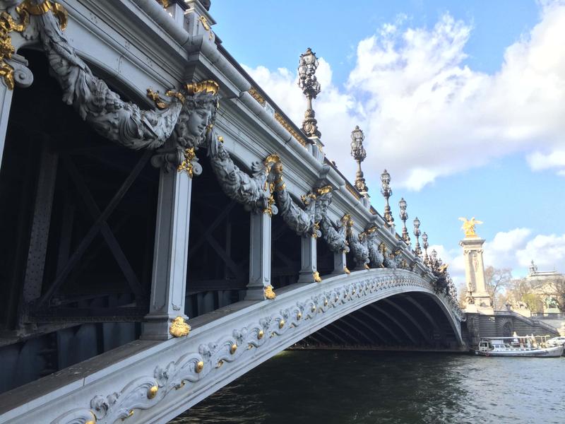 Street views, river Seine, Paris, France