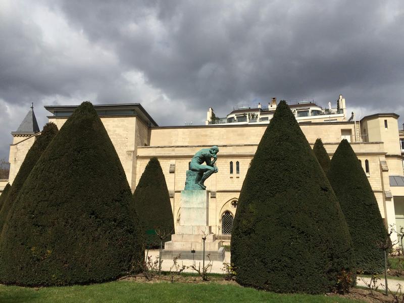 Auguste Rodin - The Thinker, The musée Rodin, Paris, France