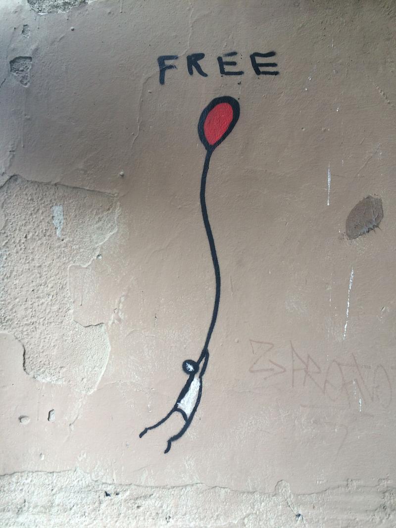 Street art, Florence, Italy