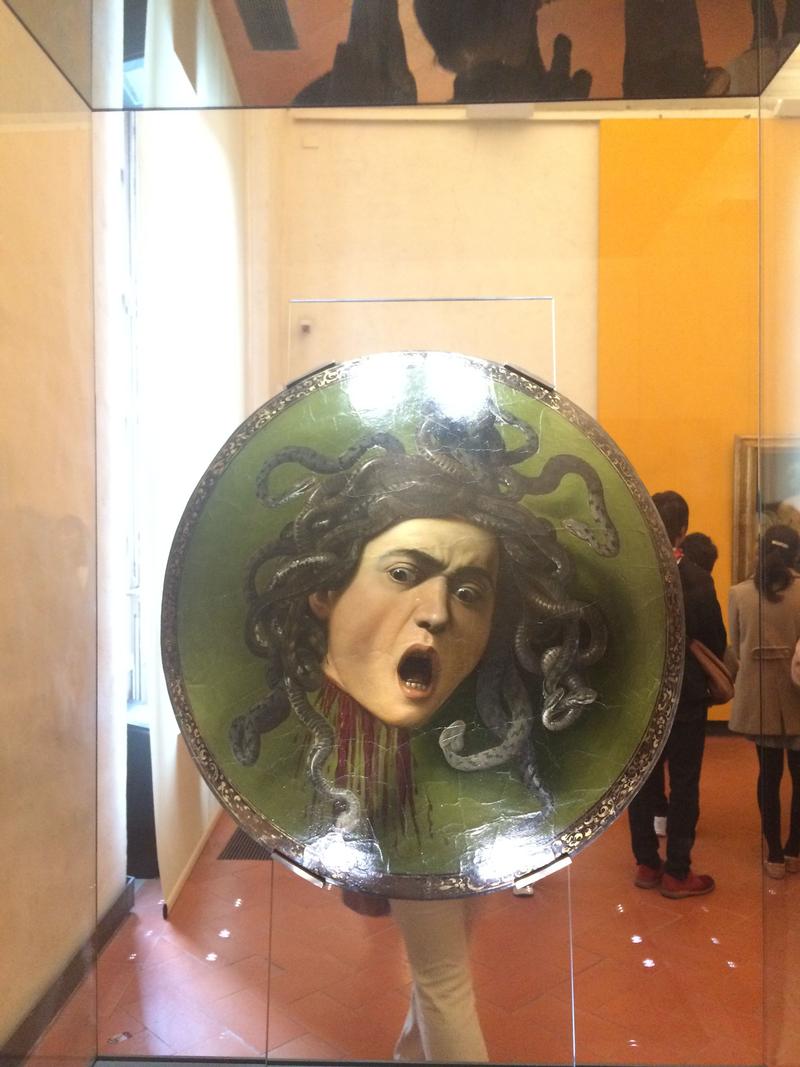 Medusa (Caravaggio), Uffizi Gallery, Florence, Italy