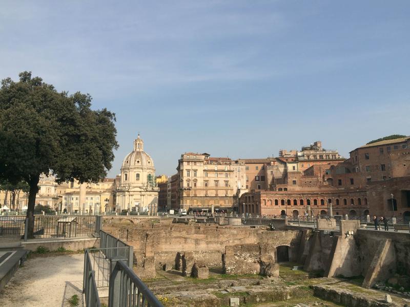 Street views, Rome, Italy - ruins