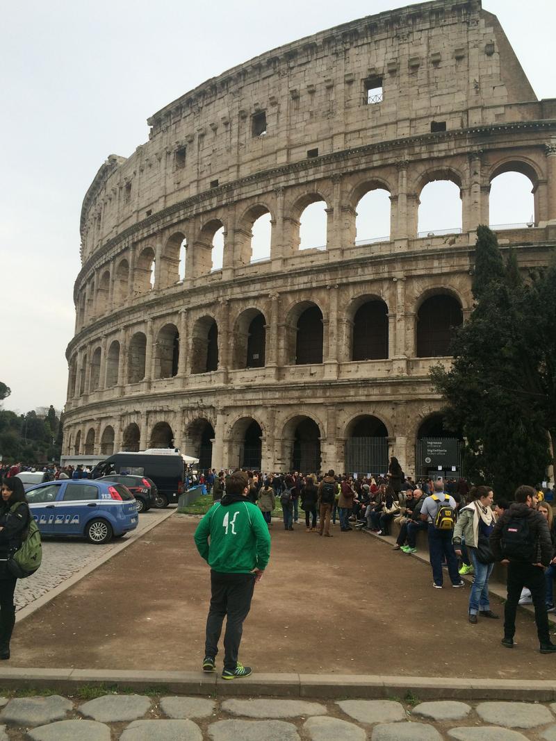 Colosseum exterior, Rome, Italy