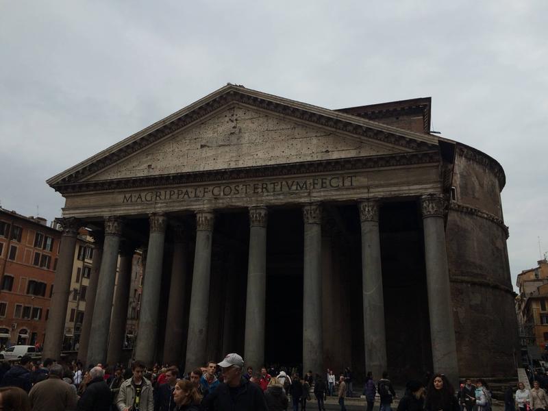 Pantheon exterior, Rome, Italy