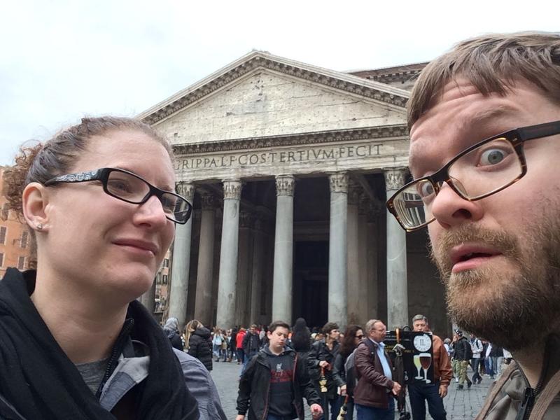 Pantheon exterior, Rome, Italy