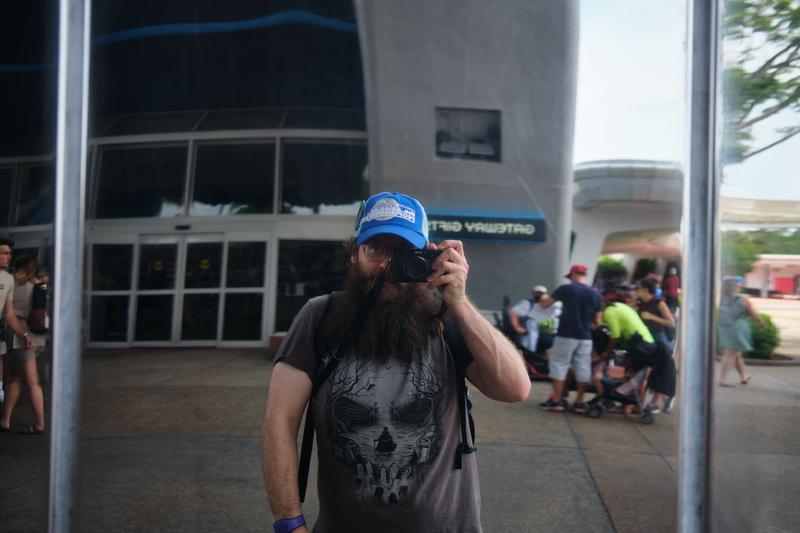 Epcot selfie, Walt Disney World.