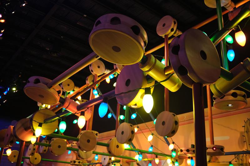 Toy Story Land Midway Mania details , Hollywood Studios, Walt Disney World.