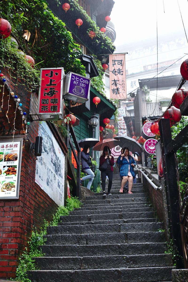 Old street lantern views, Jiufen, Taiwan