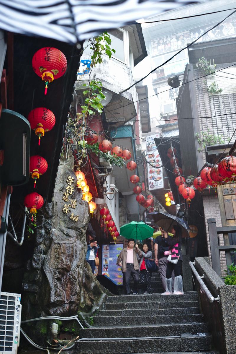 Old street lantern views, Jiufen, Taiwan