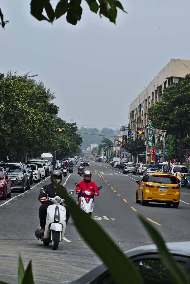 Street views on Cijin Island, Taiwan