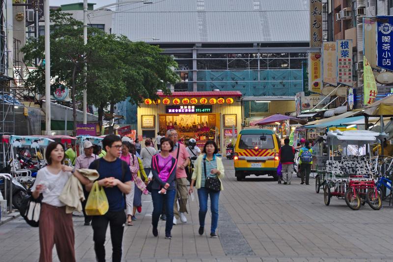 Street views on Cijin Island, Taiwan