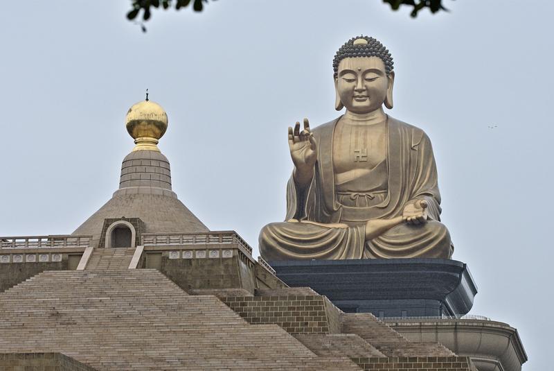 Big buddha at The Fo Guang Shan Buddha Museum, Kaohsiung, Taiwan