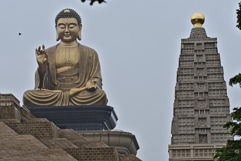 Big buddha at The Fo Guang Shan Buddha Museum, Kaohsiung, Taiwan