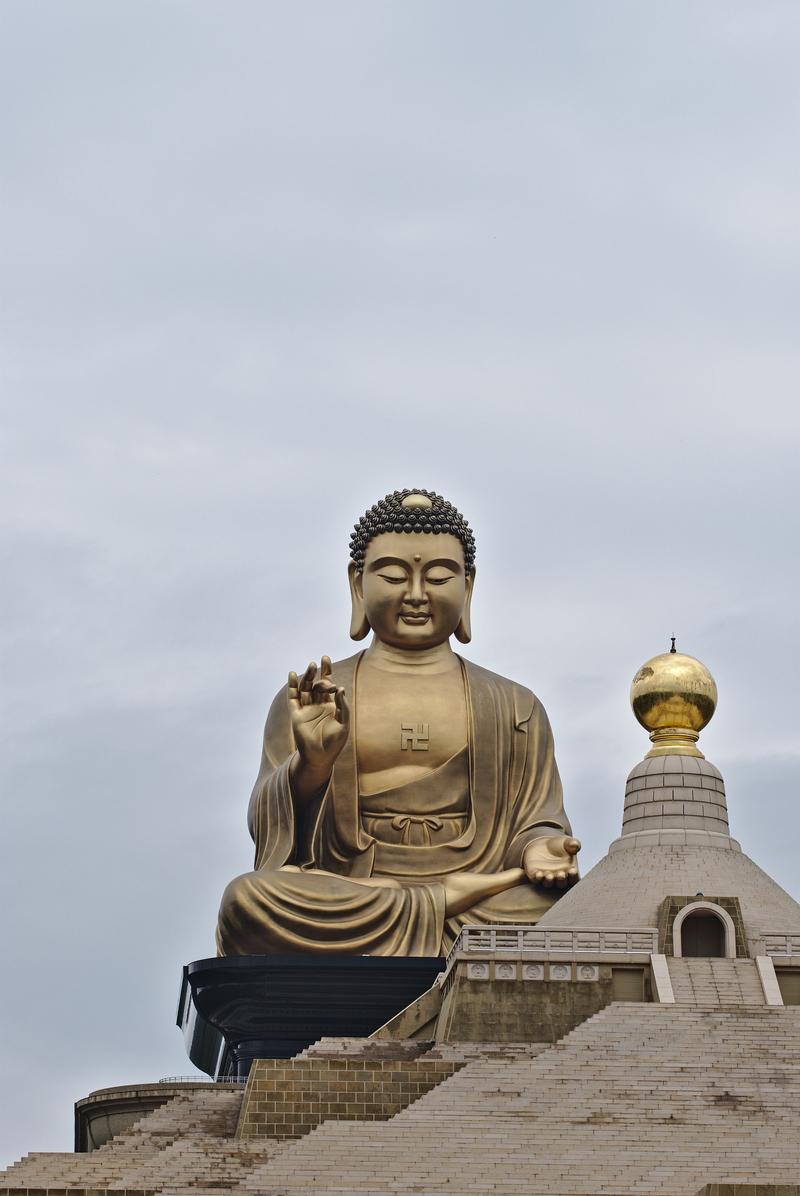 Big buddha at The Fo Guang Shan Buddha Museum, Kaohsiung, Taiwan