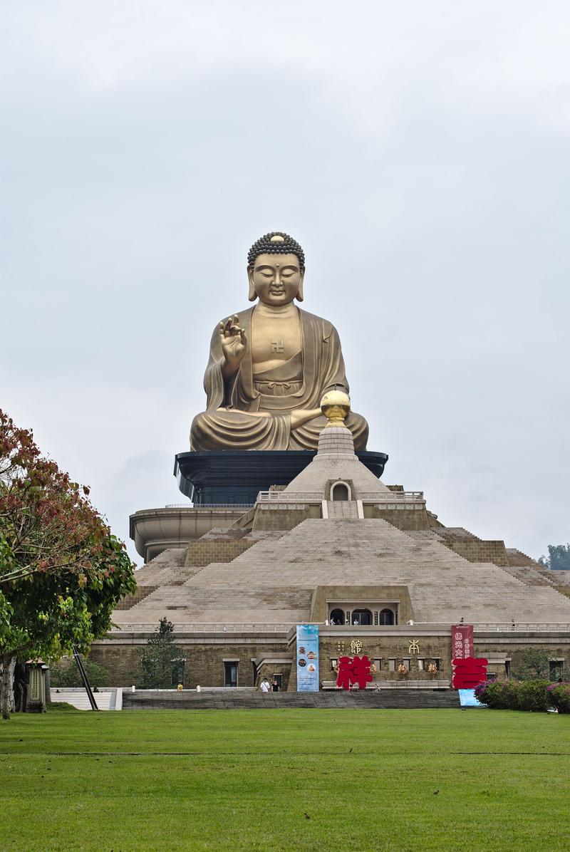 Big buddha at The Fo Guang Shan Buddha Museum, Kaohsiung, Taiwan