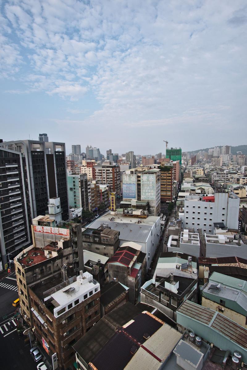 Skyline view from our hotel window, Kaohsiung, Taiwan