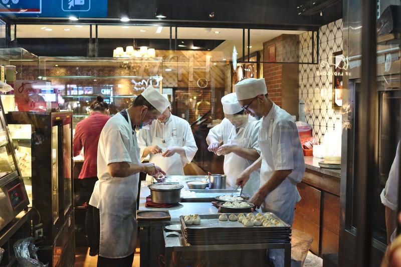 Making dumplings – Taipei, Taiwan