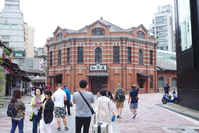 The historic Red House Theater exterior, Taipei, Taiwan