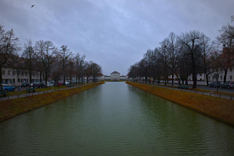 Nymphenburg Palace exterior, Munich, Germany