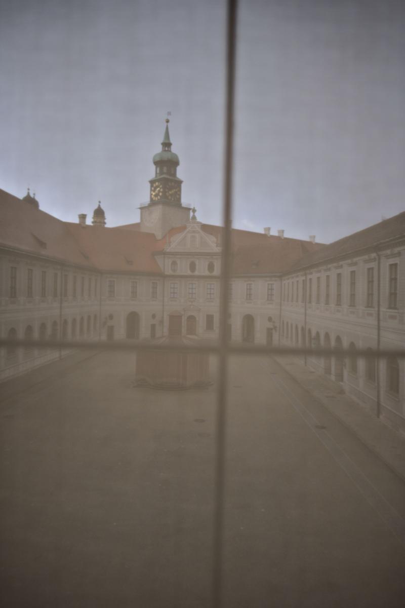 Munich Residenz interior courtyard exterior view, Munich, Germany