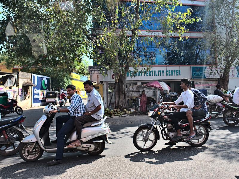 Somewhere on the road in Tamil Nadu, India