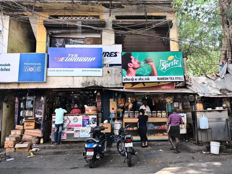 Somewhere on the road in Tamil Nadu, India