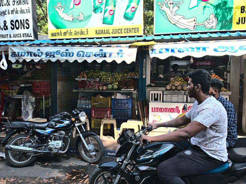 Somewhere on the road in Tamil Nadu, India