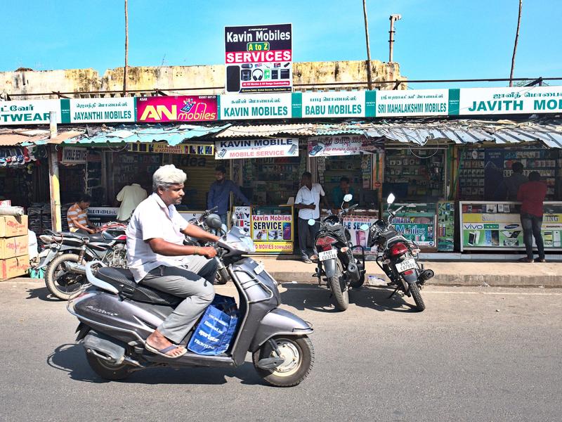 Somewhere on the road in Tamil Nadu, India