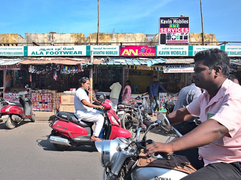 Somewhere on the road in Tamil Nadu, India