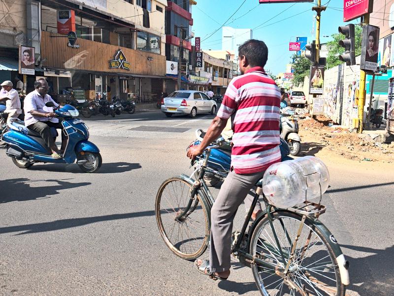 Somewhere on the road in Tamil Nadu, India