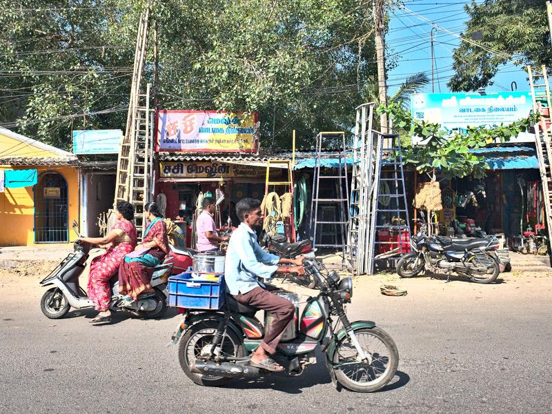 Somewhere on the road in Tamil Nadu, India