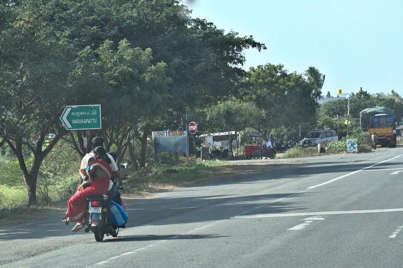 Somewhere on the road in Tamil Nadu, India