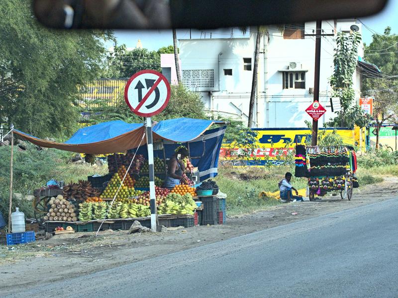 Somewhere on the road in Tamil Nadu, India