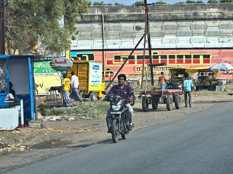 Somewhere on the road in Tamil Nadu, India