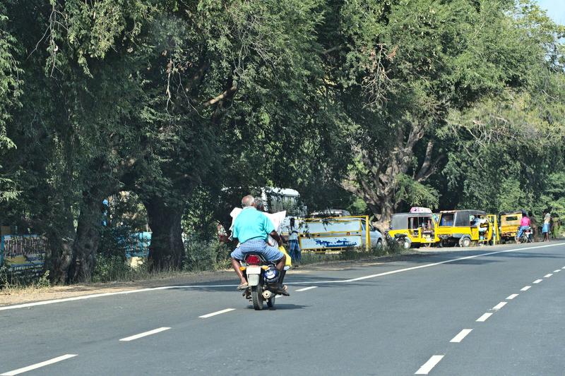 Somewhere on the road in Tamil Nadu, India