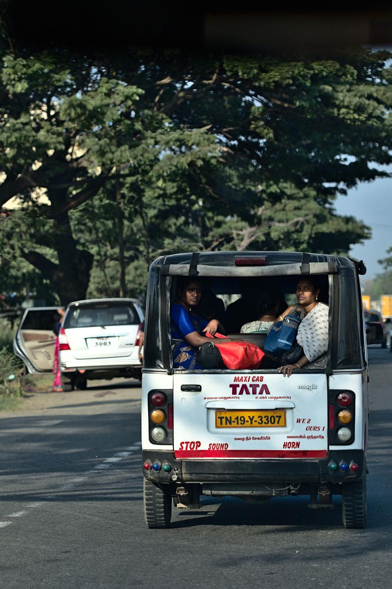 Somewhere on the road in Tamil Nadu, India