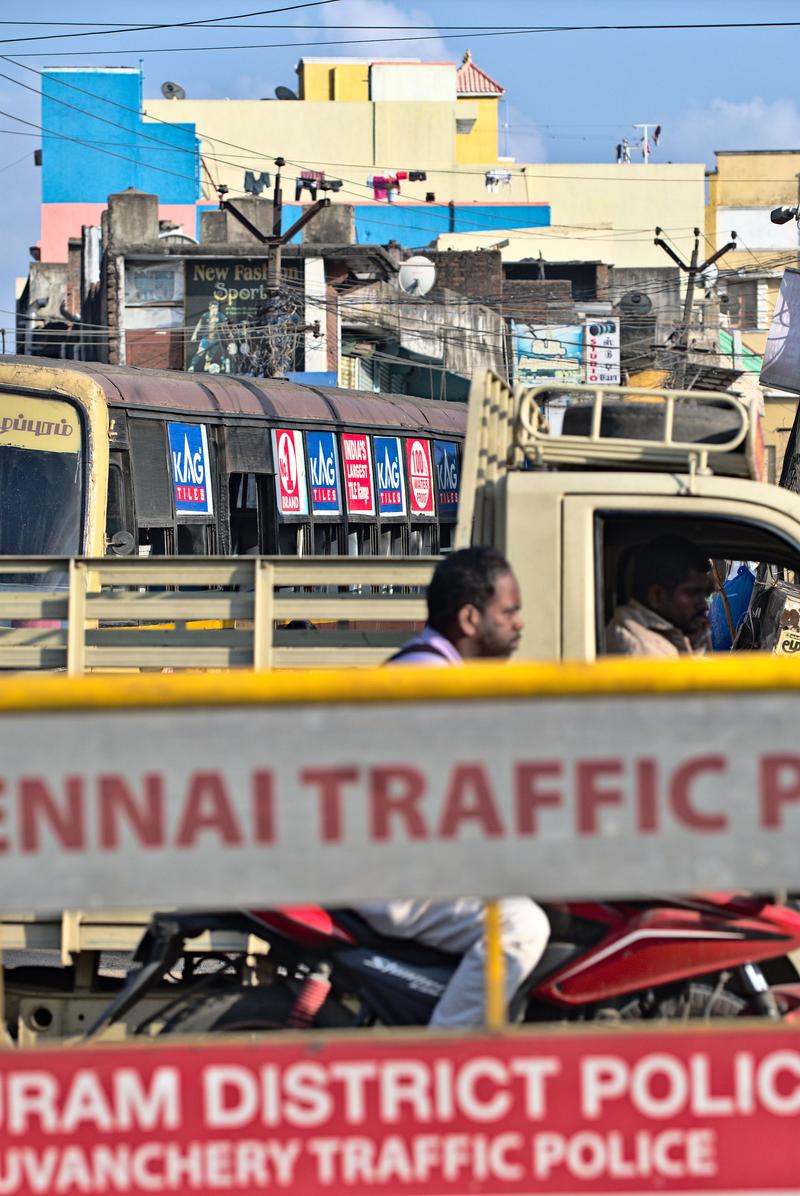 Somewhere on the road in Tamil Nadu, India