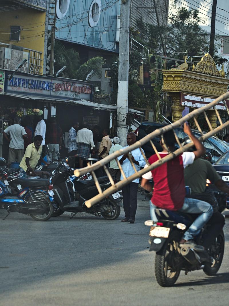 Somewhere on the road in Tamil Nadu, India